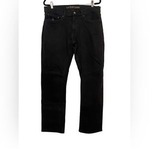 US Polo Assn.‎ Men Jeans 36x30 Black Activate Stretch Straight Leg